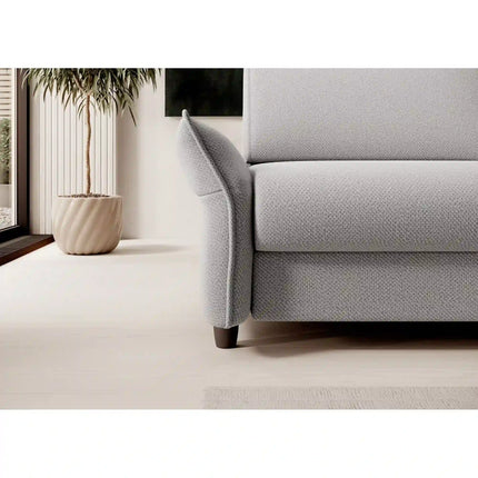 Canapea extensibila CANTO 160, stofa maro - Rosario 472, 218x106x82 cm