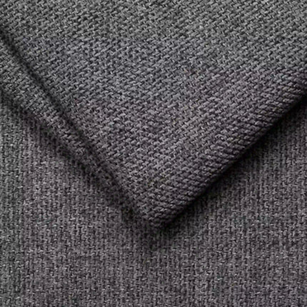 Coltar extensibil SELVA L, sezlong stanga, stofa clasica gri - Austin 19, lada depozitare, tetiere reglabile, 263x97/223x75/95 cm