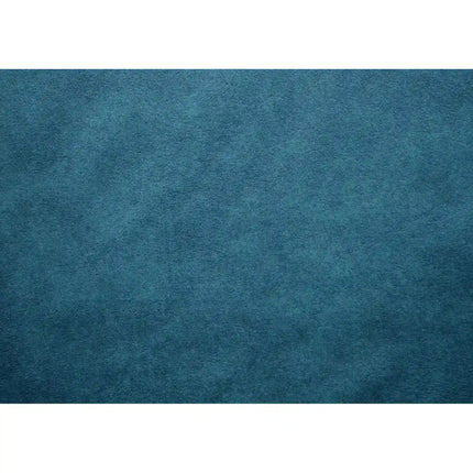 Coltar extensibil SELVA MINI, sezlong dreapta, stofa catifelata albastru - Salvador 11, cu lada depozitare si tetiere reglabile, 270x173x95 cm