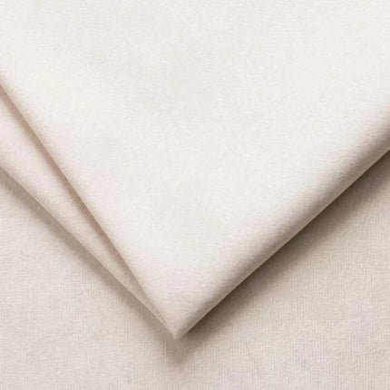 Coltar TIGA, sezlong dreapta, stofa catifelata crem - Salvador 1, cu reglaj electric, 286x207x77 cm