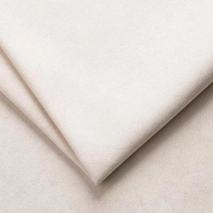 Coltar PLAZA MINI, sezlong stanga, stofa catifelata crem - Salvador 01, Gama Premium, cu reglaj electric si tetiere reglabile, 270x177x99 cm