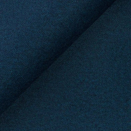 Canapea extensibila GENF, stofa catifelata albastru inchis - Element 13, cu lada depozitare, 247x103x90 cm