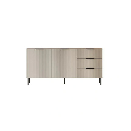 Comoda ALMERA TYP1, nuc/casmir, PAL laminat, 156x42x75 cm