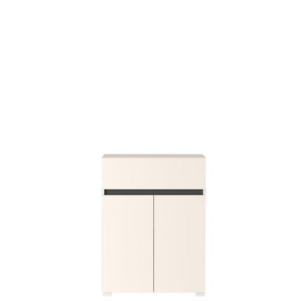 Comoda LONDON 7, casmir/gri antracit, PAL, 70x38x94 cm