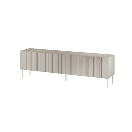 Comoda TV ISLA, bej mat, PAL laminat, 201x40x60 cm