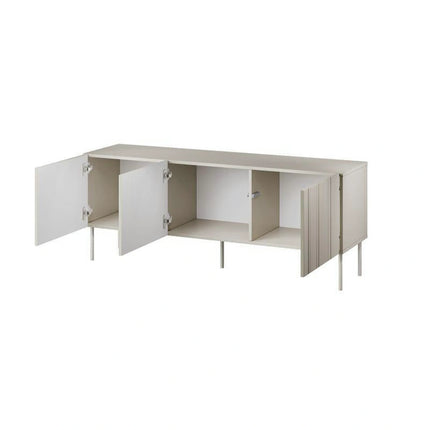 Comoda TV ISLA, bej, PAL laminat, 151x40x60 cm