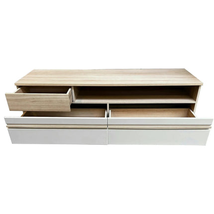 Comoda tv sufragerie OSLO OS4, stejar riva/casmir, PAL laminat, 160x44x50 cm