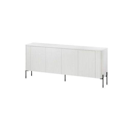 Comoda VERA, alb, PAL laminat, 190x40x80 cm