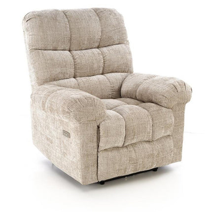 Fotoliu recliner AMORE, bej, stofa, 105x100x86 cm