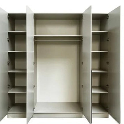 Dressing DENVER DEN1, casmir, PAL, cu 4 usi, 200x59x215 cm