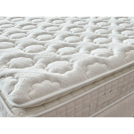 Saltea cu arcuri pocket BOHEM, crem, 200x200 cm