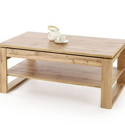 Masuta cafea BETTY, stejar artisan, PAL laminat, 120x65/92x50/72 cm