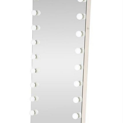 Oglinda PEARL, argintiu, cu iluminare LED, 87x170 cm