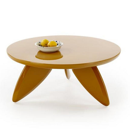 Masuta cafea SORAYA 2, galben mustar, 80x36 cm