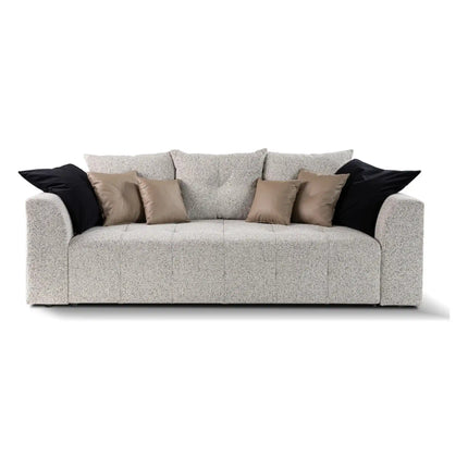 Canapea extensibila ROYAL IV, stofa bej - Puente 06, 247x116x96 cm