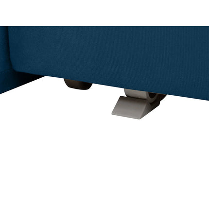Canapea BUNIO III, stofa clasica albastru - Manila 26, 147x88x86 cm