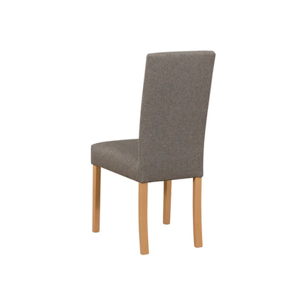 Scaun CAMPEL, gri/stejar sonoma, stofa clasica/lemn, 46x55x96 cm