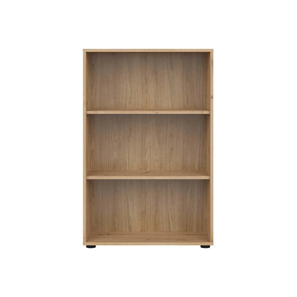 Biblioteca SPACE OFFICE, stejar artisan, PAL laminat, 80x37x122 cm