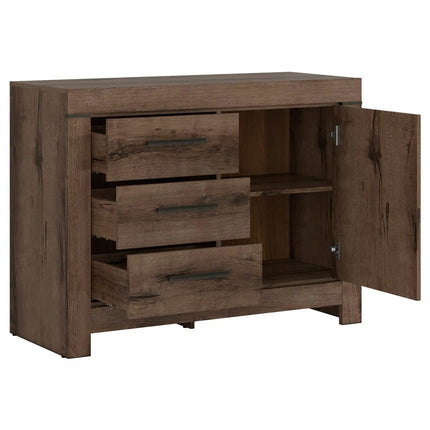 Comoda BALIN, stejar, PAL, 112x45x85 cm