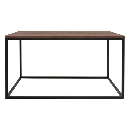 Masuta cafea AROZ, stejar/negru, PAL/metal, 100x69x53 cm