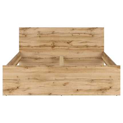 Cadru pat NUIS 160x200, stejar wotan, PAL laminat