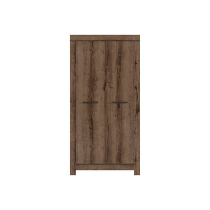 Dulap BALIN, stejar, PAL, cu 2 usi, 98x55x195 cm