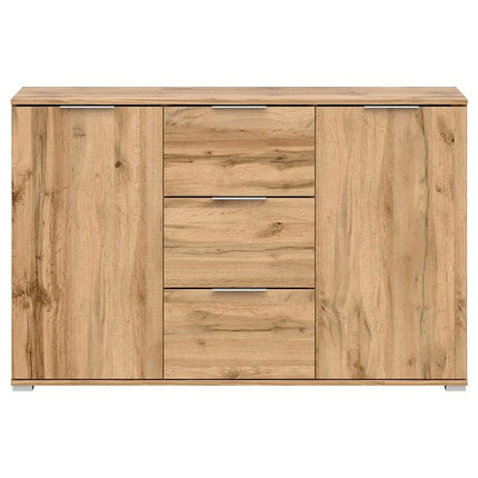 Comoda ZELE, stejar wotan, PAL laminat, 135x41x86 cm