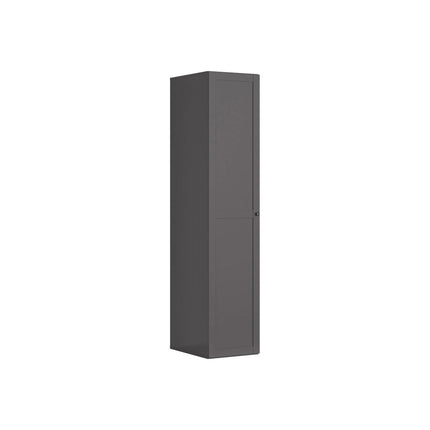 Dulap FLEX, gri grafit, PAL, cu o usa, 50x66x240 cm