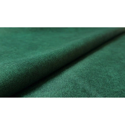 Canapea extensibila GANDI 160, stofa catifelata verde - Cloud 39, cu tetiere reglabile, 227x102x95 cm