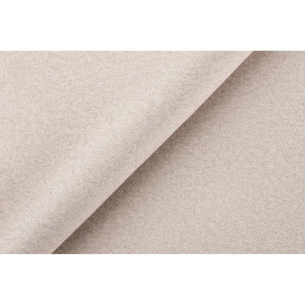 Canapea TIGA, stofa catifelata bej - Element 17, 302x136x88/72 cm