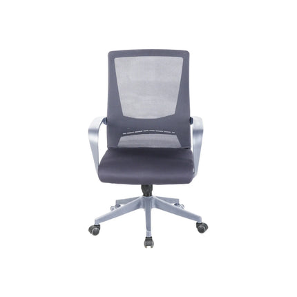 Scaun birou OZI, gri, stofa/plasa, 63x63x99/109 cm