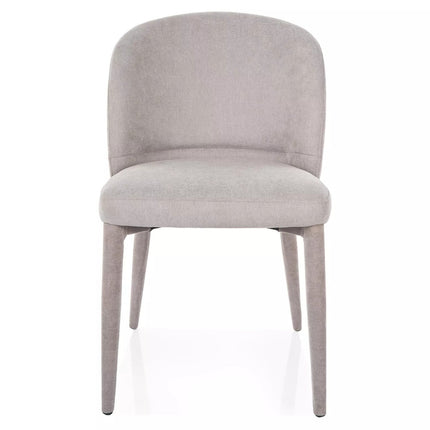Scaun TINO, gri deschis - Wind 84, stofa clasica, 50x45x81 cm