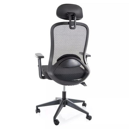 Scaun de birou Q-050, negru, 68x52x116/126 cm