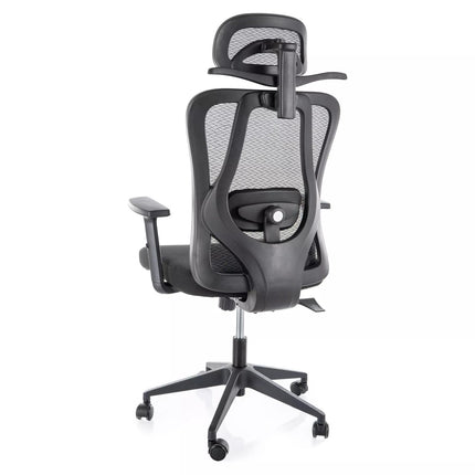 Scaun de birou Q-080, negru, 67x50x115/125 cm