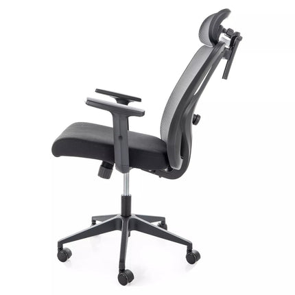 Scaun de birou Q-080, negru, 67x50x115/125 cm