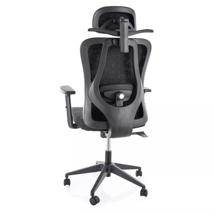 Scaun de birou Q-080 M, negru, 67x50x115/125 cm