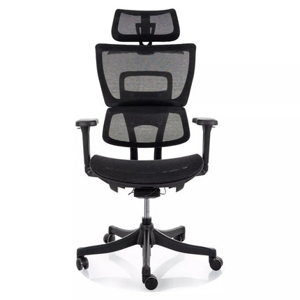 Scaun de birou Q-080 M, negru, 67x50x115/125 cm