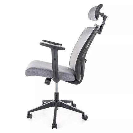 Scaun de birou Q-080 M, gri, 67x50x115/125 cm