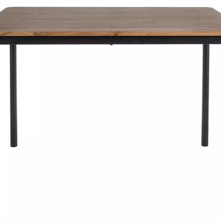 Masa CITY, stejar artisan/negru, 150x75x77 cm