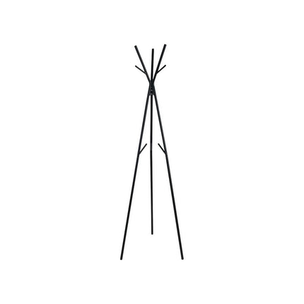 Cuier pom TRIO, negru, metal/plastic, 50x171 cm