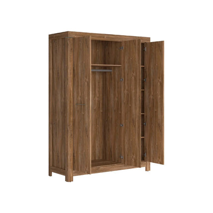 Dulap GENT, stejar, PAL, cu 3 usi, 150x56x210 cm