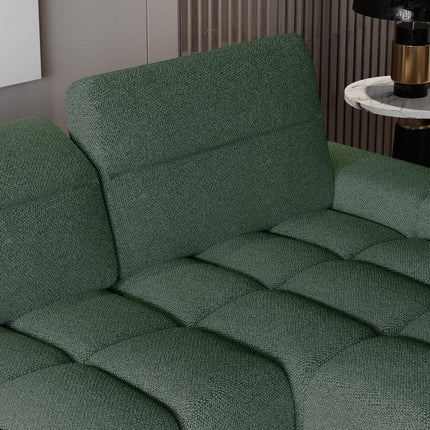 Coltar GIANO S, personalizabil, cu reglaj electric, 273x175x97 cm