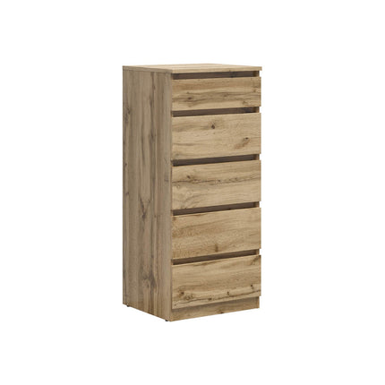 Comoda TETRIX, stejar wotan, PAL, 45x50x115 cm