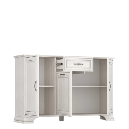 Comoda TIFFANY II, crem, PAL, 139x37x90 cm