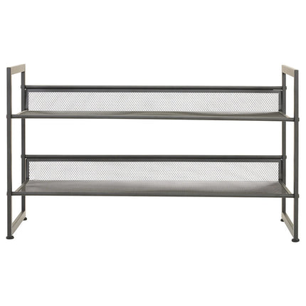 Pantofar MENOLA, negru, metal, 72x30x40 cm