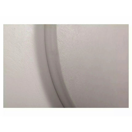 Masă AURORA, gri deschis, MDF/microciment, Ø120x76 cm