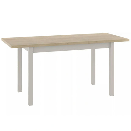 Masă extensibilă ADAM, stejar torro cremona/cașmir, PAL laminat/MDF, 120–160x68x75 cm
