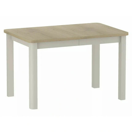 Masă extensibilă OSKAR, stejar cremona/cașmir, PAL laminat/MDF, 120–200x80x76 cm