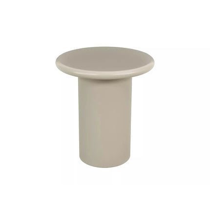Măsuță cafea TIP, bej închis mat/bej închis, metal/MDF, 45x45x40 cm