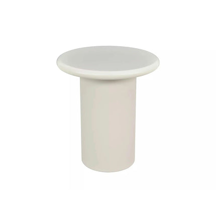 Măsuță cafea TIP, bej mat/bej, metal/MDF, 45x45x40 cm